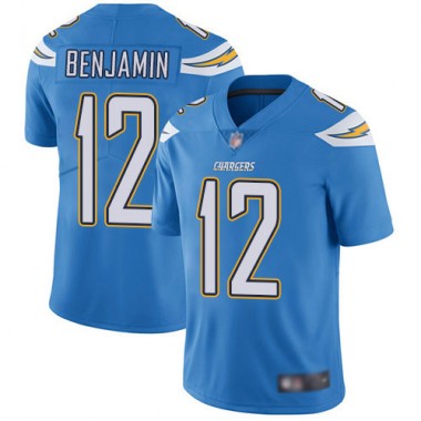Los Angeles Chargers NFL Football Travis Benjamin Electric Blue Jersey Men Limited  #12 Alternate Vapor Untouchable->los angeles chargers->NFL Jersey